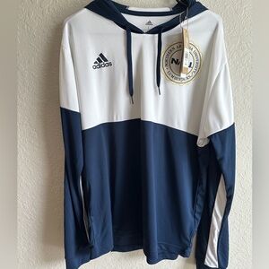 NWT Northern Arizona Lumberjacks ADIDAS Lightweight Hoodie UNISEX Large NAU